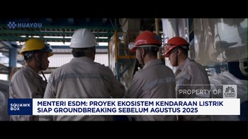 Video:Bahlil: Proyek Ekosistem Kendaraan Listrik Siap Groundbreaking