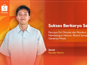 Resah karena Rambut Lepek, David Sukses Bangun Hairum di Usia Muda