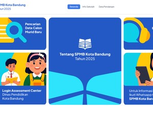 Pendataan SPMB Kota Bandung 2025 SD-SMP Dibuka, Cek Juga Aturan Pilih Sekolahnya