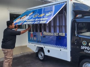 Dukung Program Pemerintah, Polda Bali Distribusikan 320 Porsi MBG