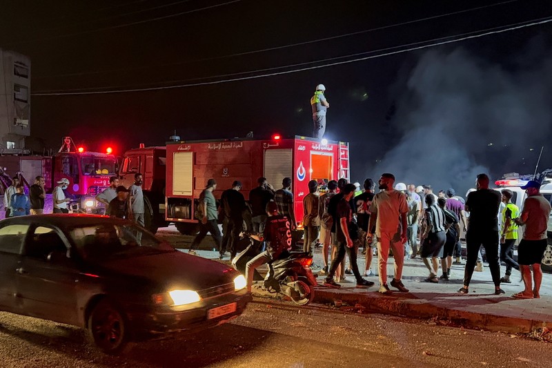 Suasana yang terjadi setelah Israel mengeluarkan peringatan evakuasi, di Toul, distrik Nabatieh, Lebanon selatan, Kamis (22/5/2025). (REUTERS/Ali Hankir) Suasana yang terjadi setelah Israel mengeluarkan peringatan evakuasi, di Toul, distrik Nabatieh, Lebanon selatan, Kamis (22/5/2025). (REUTERS/Ali Hankir)
