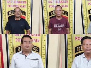 10 Anggota Ormas di Gunungsitoli Aniaya Warga saat Sweeping di Hotel