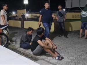 2 Pengamen Ditangkap karena Memaksa Minta Uang ke Warga Bangka Barat