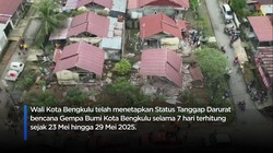 Video: Update Gempa Bengkulu: 192 Rumah Rusak & 800 Jiwa Terdampak