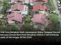 Video: Update Gempa Bengkulu: 192 Rumah Rusak & 800 Jiwa Terdampak