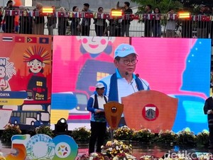 Pramono Gembira Blok M Jadi Hub Baru, Pamerkan Jalur Pedestrian-Transportasi Umum