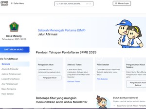 Cara Daftar Jalur Afirmasi SPMB SMP 2025 di Kota Malang