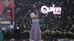 Video: Quinn Salman Nyanyikan Ost Film Jumbo di Pencanangan HUT Jakarta