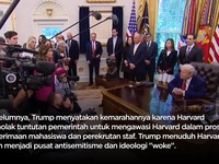 Video: Trump Cermati Dana Miliaran Dolar & Kinerja Akademisi Harvard