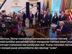 Video: Trump Cermati Dana Miliaran Dolar & Kinerja Akademisi Harvard