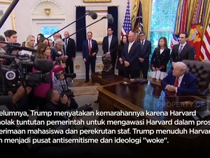 Video: Trump Cermati Dana Miliaran Dolar & Kinerja Akademisi Harvard
