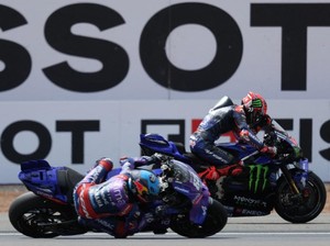 Biar Kalah di Lintasan, Quartararo Tetap Juaranya...