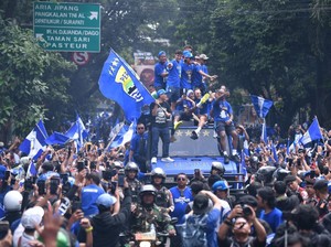 Antisipasi Euforia Persib Juara, 6.115 Personel Siaga Penuh di Bandung