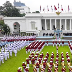 Penuh Kehormatan! Prabowo Sambut Orang Terkuat ke-2 China di Istana