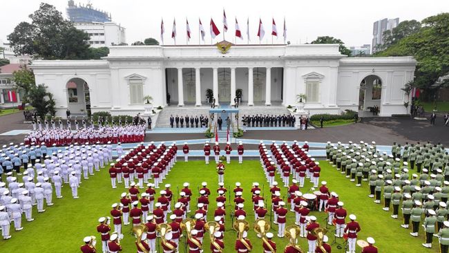 Penuh Kehormatan! Prabowo Sambut Orang Terkuat ke-2 China di Istana