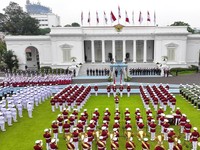 Penuh Kehormatan! Prabowo Sambut Orang Terkuat ke-2 China di Istana