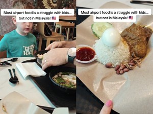 Turis Ini Puji Makanan di Bandara Malaysia Enak, Netizen Malaysia Bangga