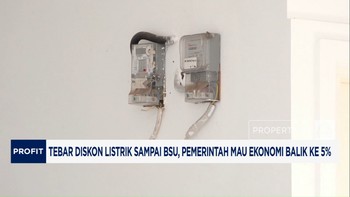 Video:Tebar Diskon Listrik Sampai BSU, Pemerintah Mau Ekonomi Balik 5%