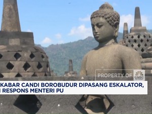 Video: Viral Candi Borobudur Dipasang Eskalator,Ini Respons Menteri PU
