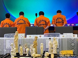 Polisi: Tersangka Jual Pipa Rokok Gading Gajah Lewat TikTok dan Facebook