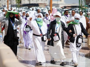 103 Ribu Jemaah Haji Diberangkatkan dari Madinah ke Makkah, Petugas Menyusul