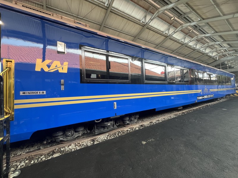 KA Argo Bromo Anggrek Compartment. (Dok KAI)