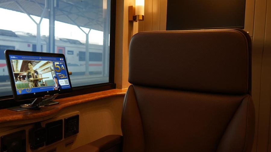 KA Argo Bromo Anggrek Compartment. (Dok KAI)