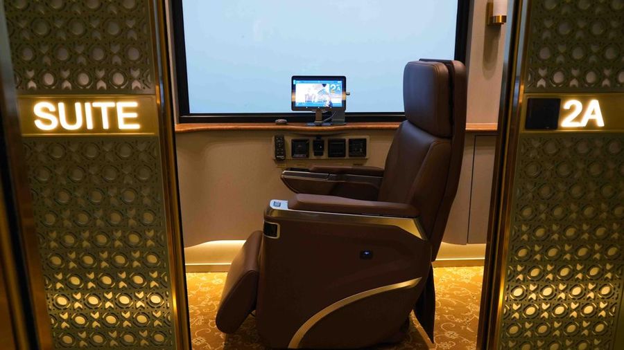 KA Argo Bromo Anggrek Compartment. (Dok KAI)