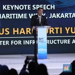 AHY Buka Ajang Indonesia Maritime Week 2025