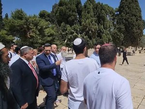 Menteri Garis Keras Israel Datangi Masjid Al-Aqsa, Yordania Mengecam!