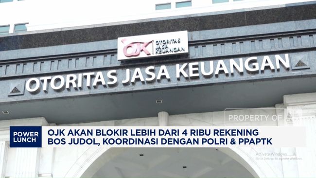 Video: OJK Akan Blokir Lebih Dari 4 Ribu Rekening Bos Judol