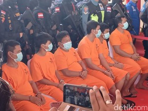 Penyelundupan 2 Ton Sabu Kembali Digagalkan di Kepri, 2 WNA-4 WNI Ditangkap