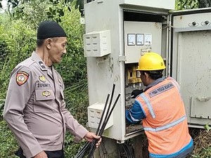 Ulah Maling Curi Kabel Bikin Listrik 1 Desa di Bogor Gelap Gulita