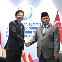 Prabowo Temui PM Singapura di Sela-Sela KTT ASEAN, Bahas Apa?