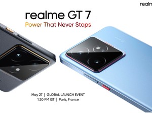 Menanti Kelahiran Realme GT 7 di Paris, Bisa Nonton Live Streaming