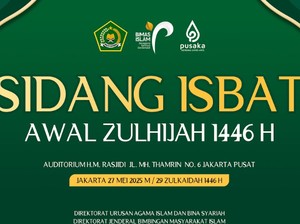 Penetapan Resmi Hasil Sidang Isbat Idul Adha 2025 Pemerintah, Cek di Sini!