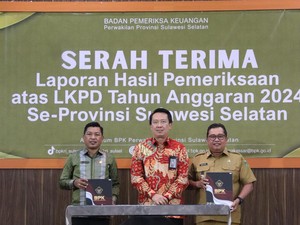 Kata BPK Sulsel Usai Pemkab Takalar Raih Opini WTP 4 Kali Beruntun