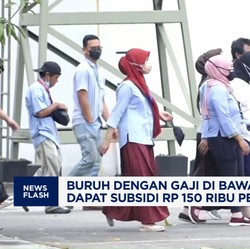 Video: Buruh Gaji di Bawah Rp 3,5 Juta Dapat Subsidi Rp 150 Ribu/bulan