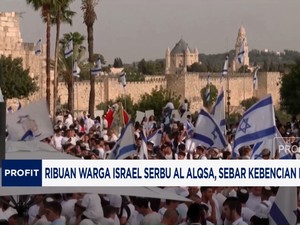 Video: Warga Israel Serbu Al Alqsa, Sebar Kebencian ke Orang Arab