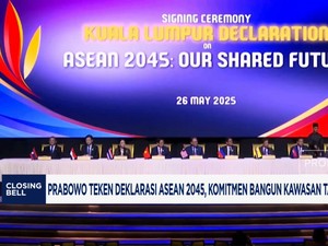 Video: Prabowo Teken Deklarasi Asean 2045