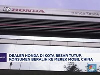 Video: Dealer Honda di Kota Besar Tutup, Beralih Mobil China