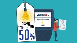 Cara Dapat Diskon Listrik 50% Bulan Depan