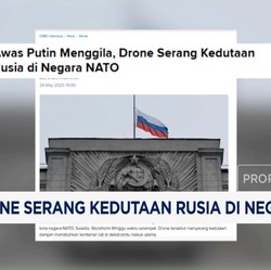 Video: Drone Serang Kedutaan Rusia di Negara NATO