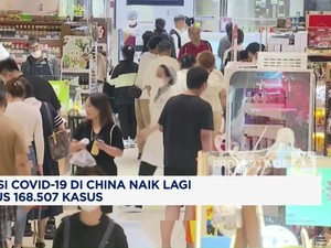 Video: Infeksi Covid-19 di China Naik Lagi, Tembus 168.507 Kasus