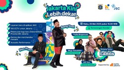 Pemprov DKI Gelar Acara Rayakan Layanan JAKI, Ada The Lantis!