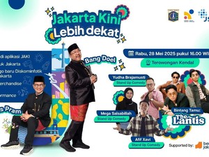 Pemprov DKI Gelar Acara Rayakan Layanan JAKI, Ada The Lantis!
