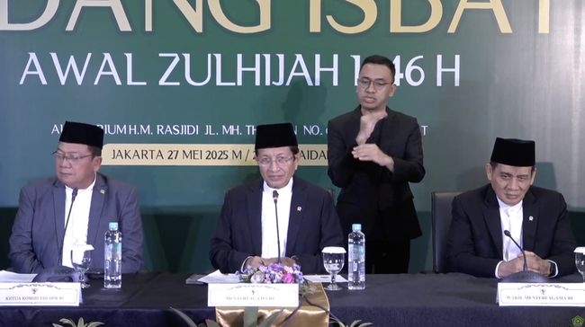 Tok! Sidang Isbat Tetapkan Idul Adha Jatuh di Tanggal 6 Juni 2025