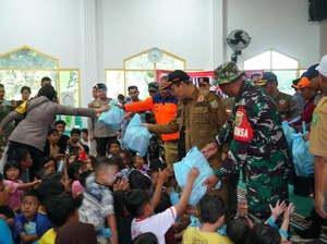 Pesan Prabowo agar Penanganan Korban Gempa Bengkulu Dimaksimalkan