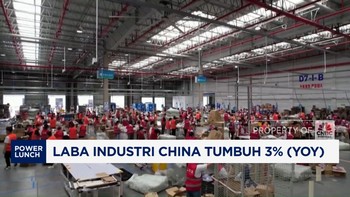 Video: Meski Ada Tekanan Tarif Impor AS, Laba Industri China Tumbuh 3%