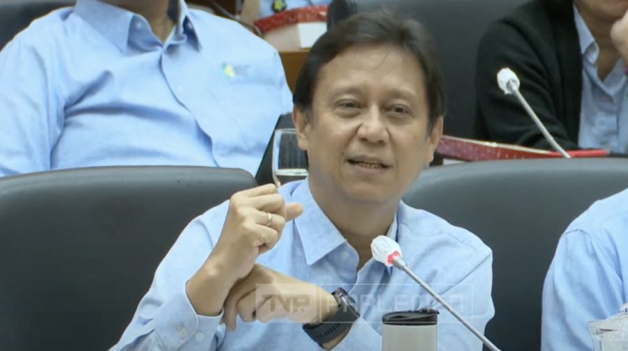 Menteri Kesehatan, Budi Gunadi Sadikin raker dengan Komisi IX DPR RI. (YouTube/Komisi IX DPR)